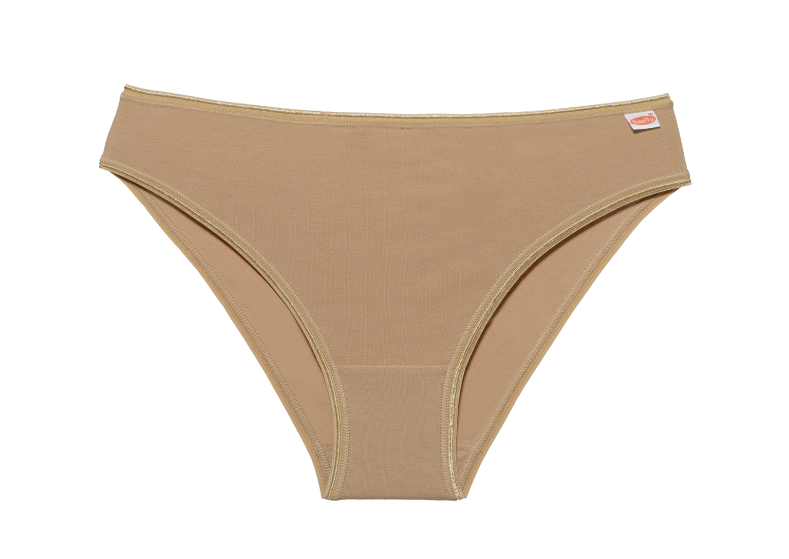 Slip vita bassa con elastico in vita in morbido cotone