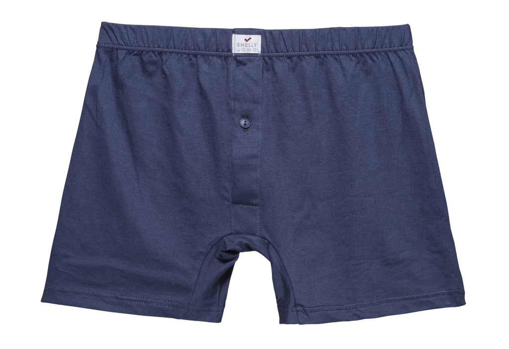 Boxer con elastico interno e bottone in cotone - Snelly Intimo