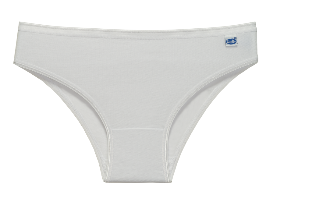 Liabel 6 Paia di Slip Mini a Vita Bassa in Cotone Elasticizzato Modello L423. Bianco Taglia 3
